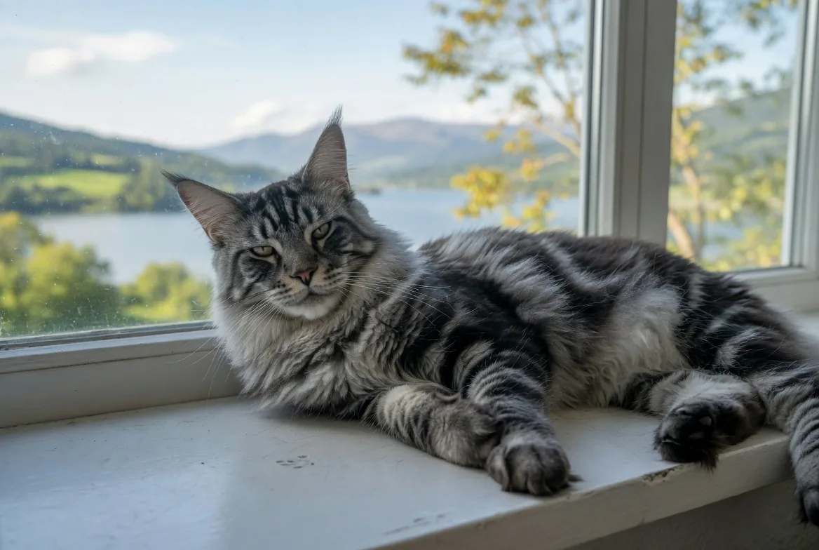 Maine Coon cat from Northern Lights Cattery