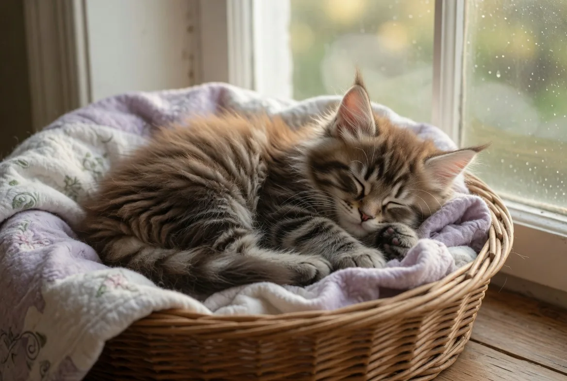 Willow โ Silver Smoke Maine Coon kitten